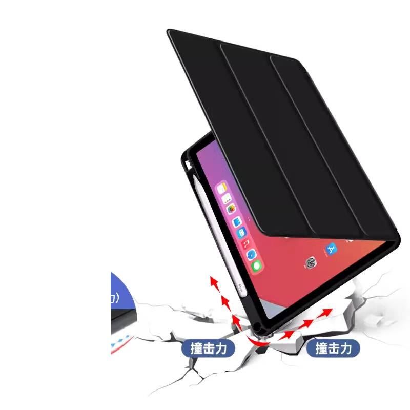 DGG حافظة آيباد ذكية متوافقة مع iPad 10th Gen / iPad 10.2 مع حامل قلم باللون أزرق باللون الأزرق - Image 5