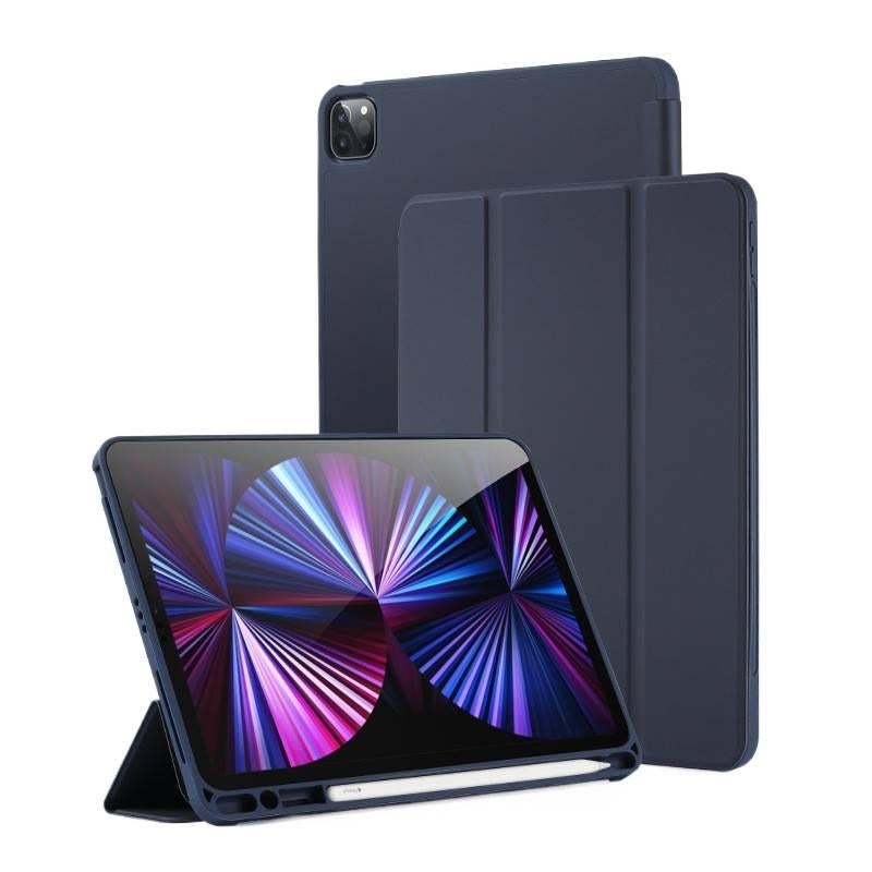 DGG حافظة آيباد ذكية متوافقة مع iPad 10th Gen / iPad 10.2 مع حامل قلم باللون أزرق باللون الأزرق - Image 1