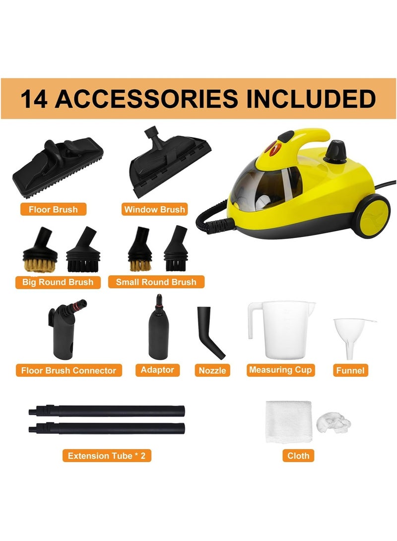 Sharpdo Steam Cleaner, Easy Fix Steam Cleaner for Furniture, 2 Liter Tank Capacity, 2000W, 5 Bar Steam Pressure - Image 2