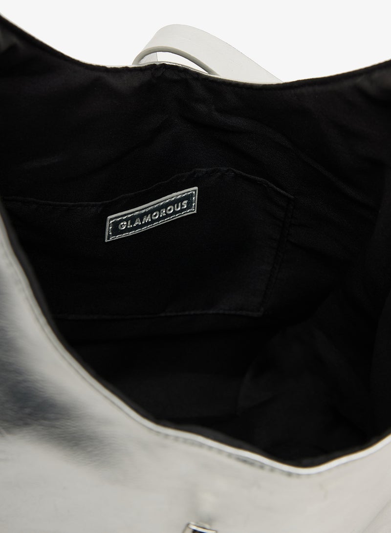 GLAMOROUS Top Handle Shoulder Bag - Image 4