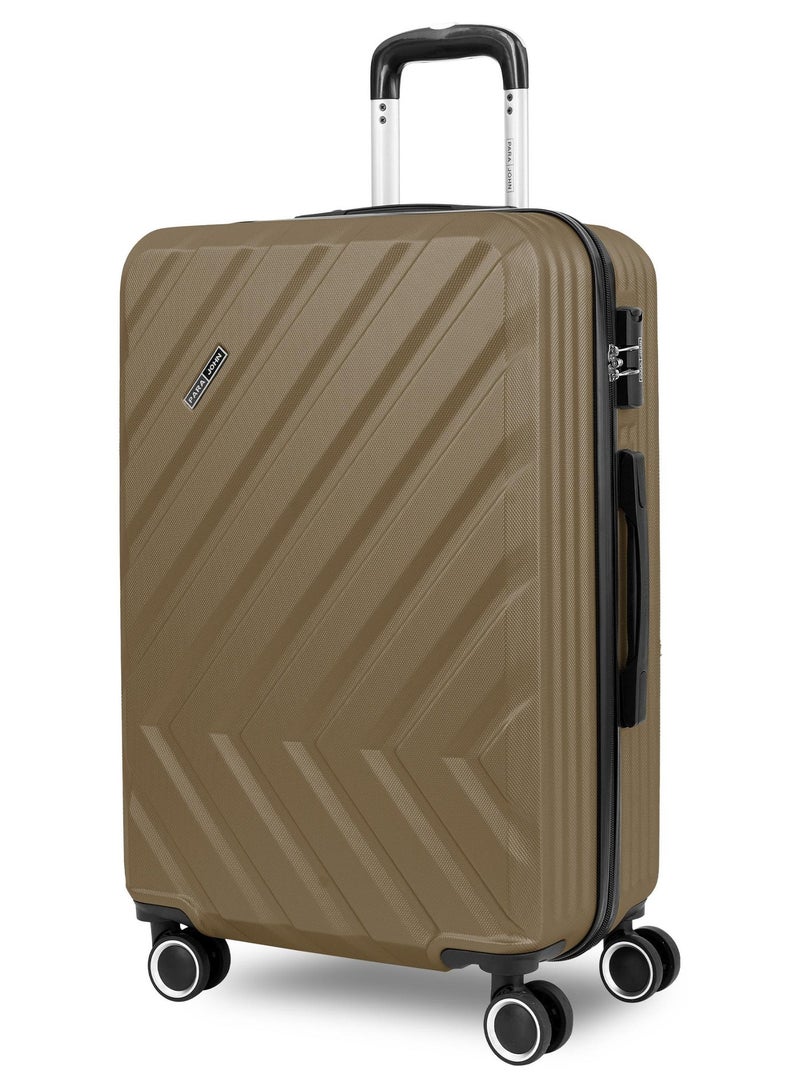 بارا جون حقيبة أمتعة أورورا واسطة الحجم (24  بوصة) مصنوعة من مادة ABS الصلبة مزودة بأربع عجلات دوارة وقفل - Image 1