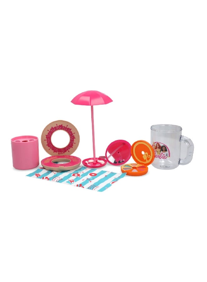 موندو MND40004 فانتاستيك فريكشيك اند بيتش طقم مكياج باربي متعدد الألوان 19.5 × 10.5 × 12.4 سم - Image 3