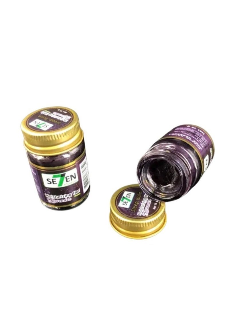 Se7en Sleep Balm Lavender Herb Massage Balm 50g – Relaxing Moisturizing Sleep Aid - Image 2