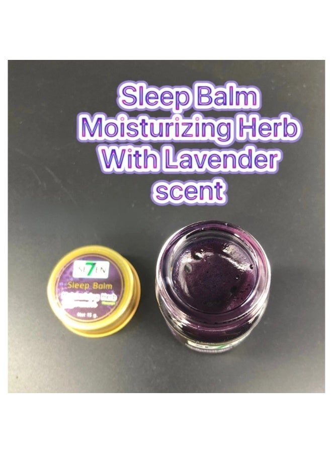 Se7en Sleep Balm Lavender Herb Massage Balm 50g – Relaxing Moisturizing Sleep Aid - Image 3