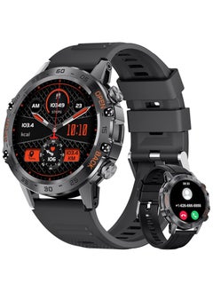 Smart Watch 400mAh, Smart Watches for Men Bluetooth Calls with,1.39''HD Touch Screen, Smartwatch for Android iOS,5ATM Waterproof Fitness Watch with Blood Pressure/Heart Rate Monitor Black - pzsku/Z04115DB5AC47C7168B15Z/45/_/1740391905/6d24fc50-34a2-4c52-b8a8-e969b5e4569e