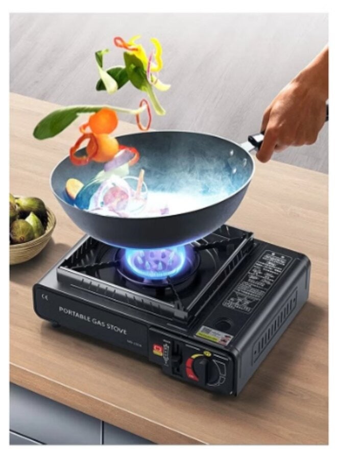 Denx Portable Gas Stove for Camping and Outdoor Use Size 34x28x8cm - Image 2