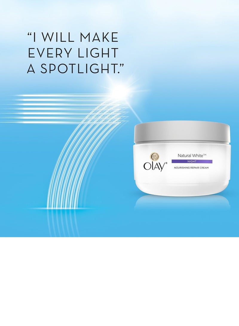 Olay Natual Aura Night All-In-One Radiance Cream 50ml - Image 3