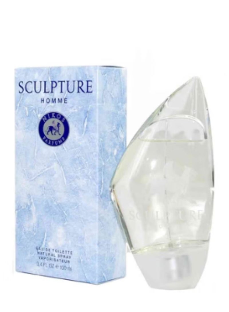 Nikos Sculpture Homme EDT 100ml - Image 2