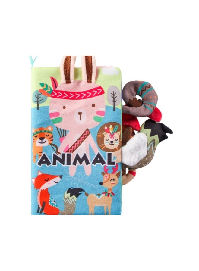 Children's Tail Cloth Book Educational Toy Book Tearable Baby Cloth Book Ringing Paper Enlightenment Book Early Education Toy - Image 1