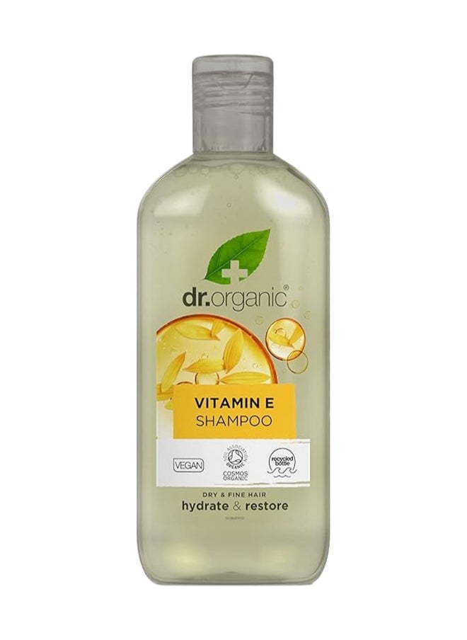 dr.organic Dr. Organic Vitamin E Shampoo, Hydrate & Restore  - Image 1