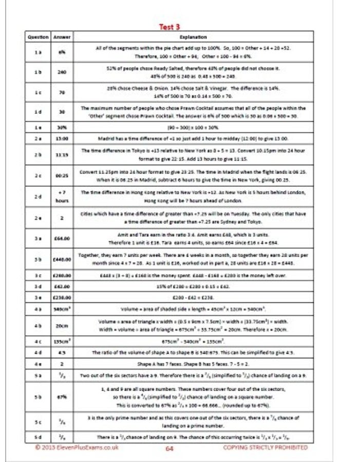11+ Essential Numerical Reasoning: Multi-part Book 2 - Image 5