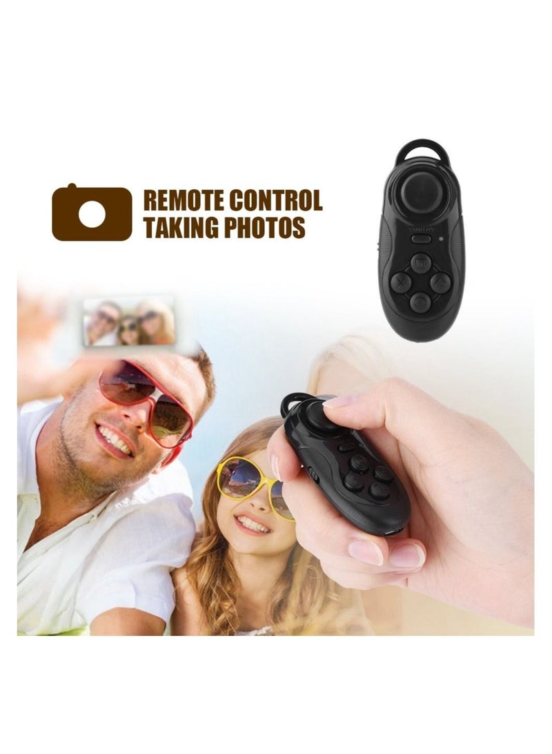 Captaintech Eboxer Mini Portable Gamepad, Selfie Remote Controlle Phone Shutter Selfie Remote Controller Wireless Bluetooth Gamepad Portable Gamepad for Gear VR Glasses Tablet PC TV IOS Android Systems - Image 5