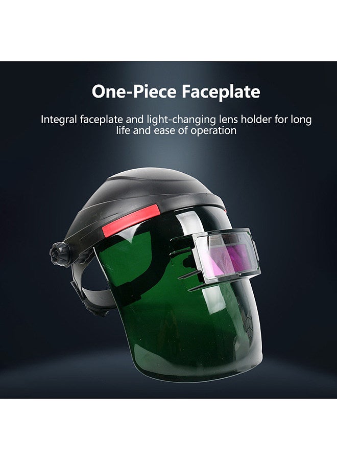 Large Viewing Screen Welding Mask Solar Automatic Dimming Head-Mounted Welding Helmet Welding Safety Hat Hood for Grinding Welder  - Image 2