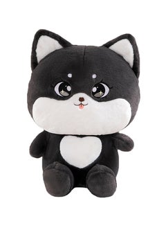 SYOSI Black Cat Plush, Lovely Cat Stuffed Animal Cat Plushie Pillow for Hugging Plush Squishy Pillow Toy for Kids (9.8")  - Image 1