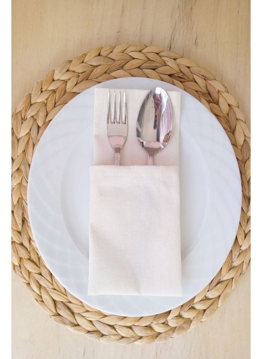 12 Pieces Natural Linen Serving Napkins - pzsku/Z0411E40E6495746DF579Z/45/_/1725895575/ddb36108-a522-46c9-bf70-735b7b13b756