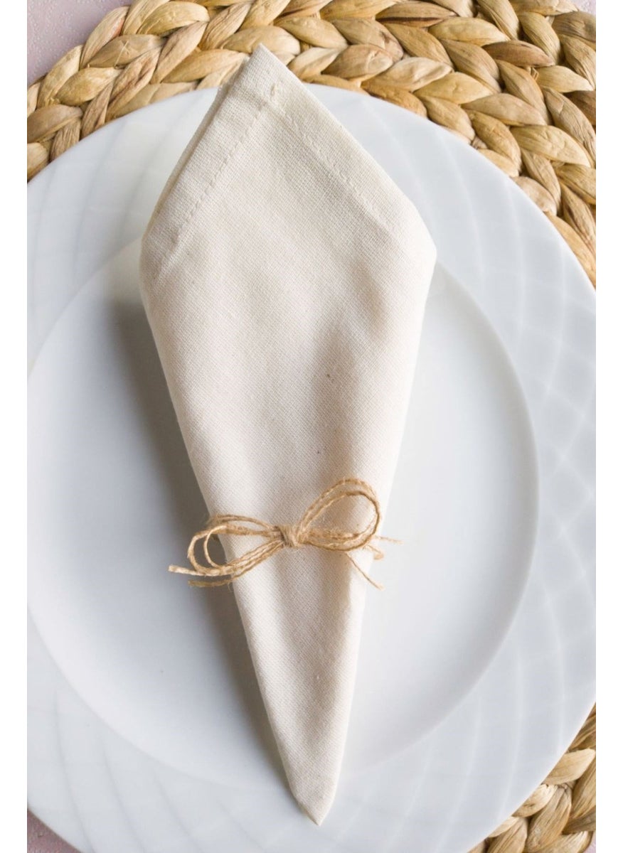 12 Pieces Natural Linen Serving Napkins - pzsku/Z0411E40E6495746DF579Z/45/_/1725895578/889f9dd5-6745-4d50-a172-8dc73f176d00