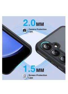 Aookay [1+1] Magnetic Case and Screen Protector for Samsung Galaxy A55, Compatible with MagSafe Ultra-Thin Hard PC Translucent Frosted Rugged Drop-Proof Shockproof Protective Case for Galaxy A55  - Image 3