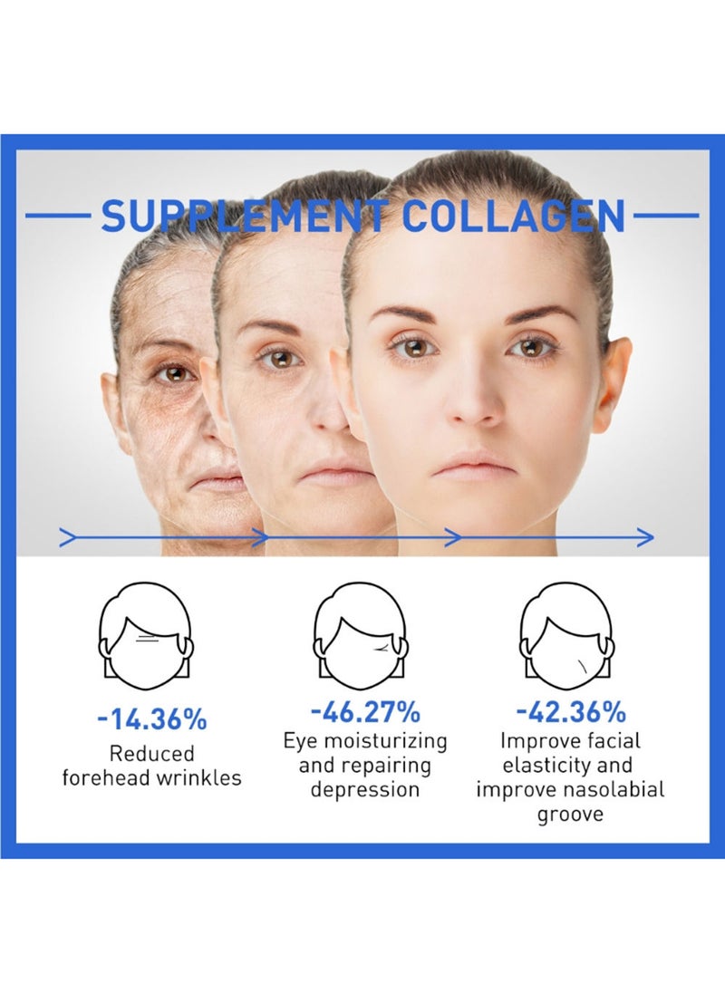 West&Month - 2 Pcs Anti-Aging Collagen Serum Suitable For All Skin Fade Dark Spot Removal Pigment Melanin Correcting Nourishing Brighten Face Skin Care Essence - Image 1
