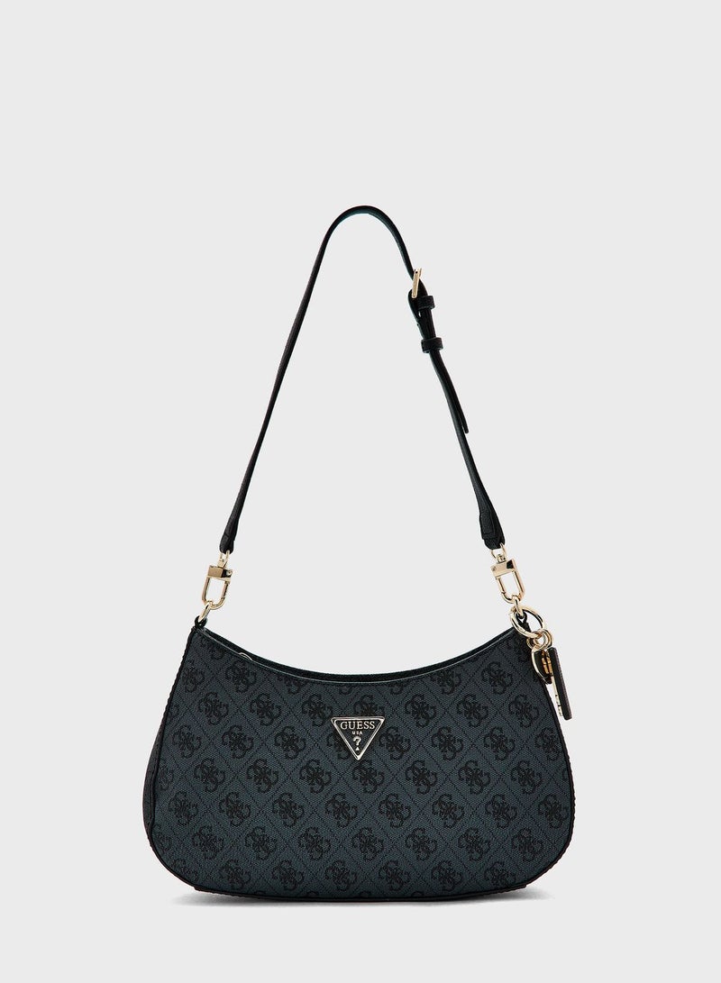 GUESS Noelle Top Zip Satchel Bag - Image 1