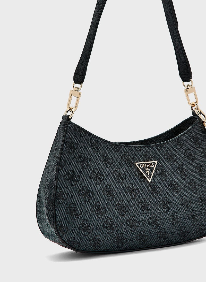 GUESS Noelle Top Zip Satchel Bag - Image 3