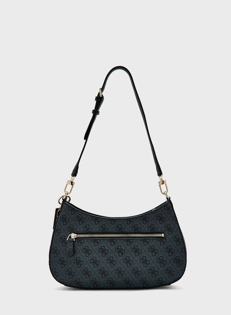 GUESS Noelle Top Zip Satchel Bag - Image 2
