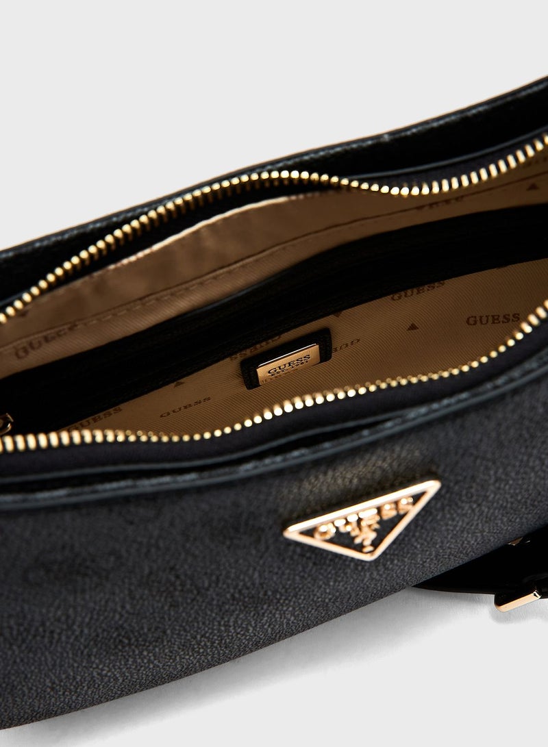 GUESS Noelle Top Zip Satchel Bag - Image 5