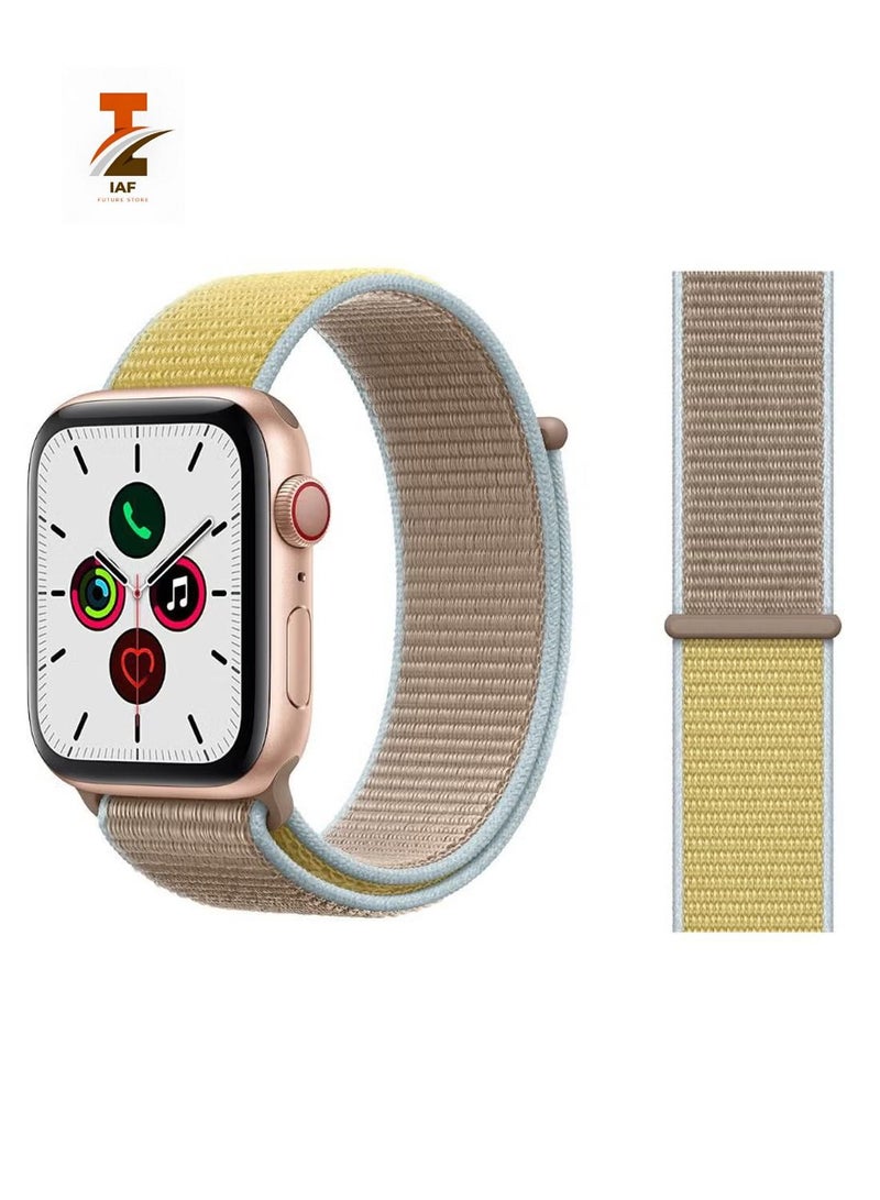 إيف سوار بديل من النايلون لسلسلة ساعة أبل 5/4/3/2/1 - Image 1