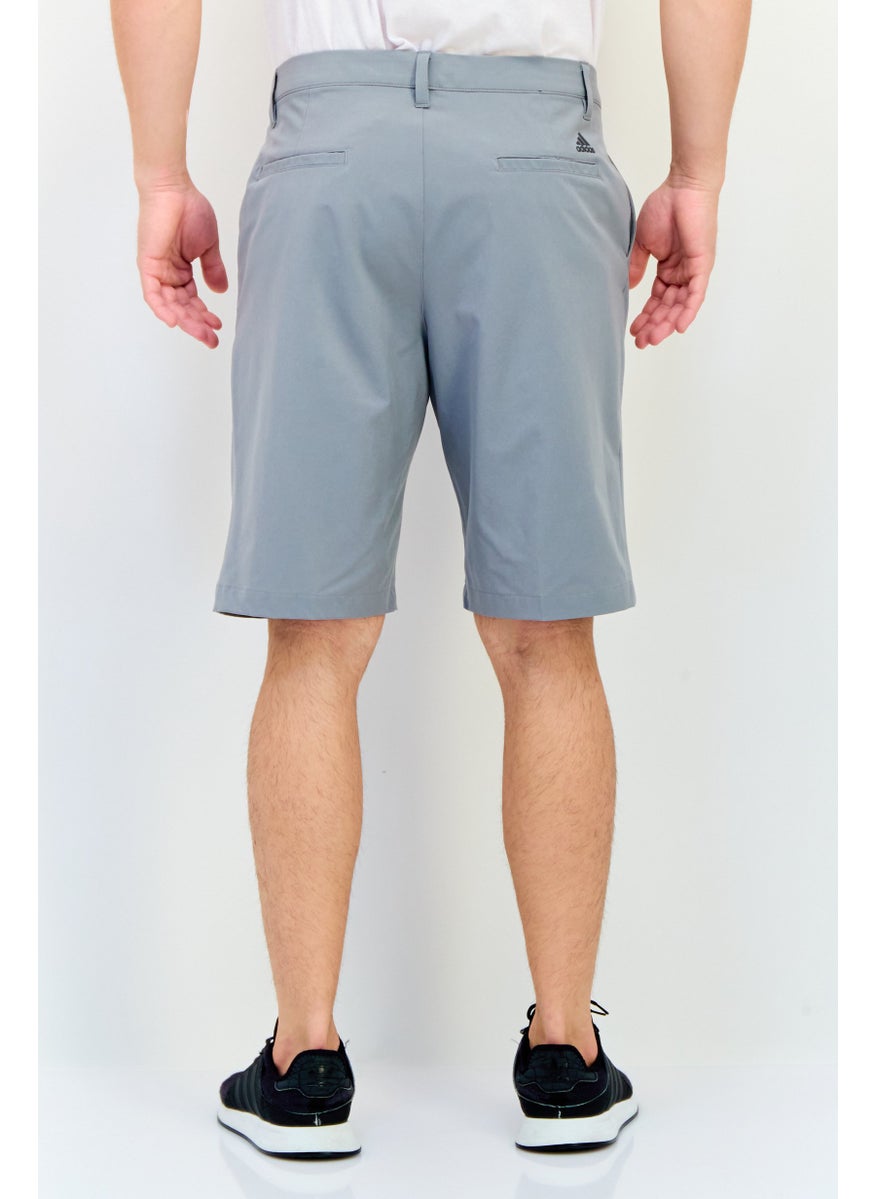 Adidas Men Sportswear Fit 10 Inseam Training Shorts, Grey  - Image 3
