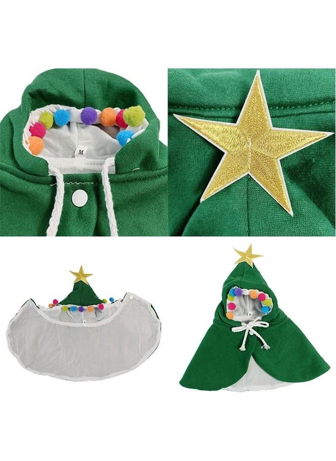 Neostyle Cat Santa Hat with Scarf Green