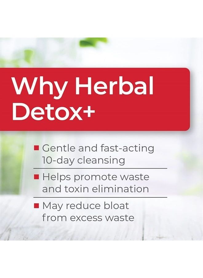 Health Plus Herbal Detox+ (10-Day Cleanse) 40 Capsules, 20 Servings  - Image 3