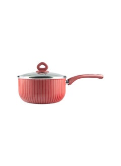 Bister Bister Classy Fryer Pot  Aluminium Layered With Tefloan Coating 26Cm Dark Red  - Image 2