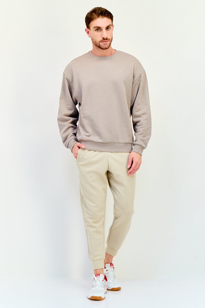 Reebok Men Sportswear Fit Long Sleeve Outdoor Sweatshirt, Tuape - Image 4