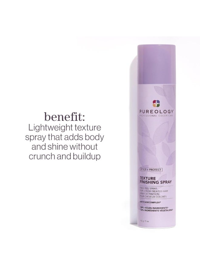 PUREOLOGY Pureology Style + Protect Texture Finishing Spray For Color-Treated Hair - Lightweight Texturizing Spray, Sulfate-Free & Vegan Size: 5 Ounce (Pack of 1) - Image 2