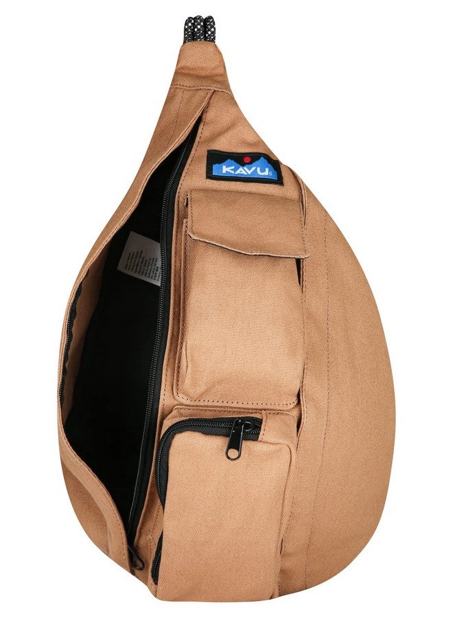 KAVU Mini Rope Bag Cotton Crossbody Sling, Dune - Image 2