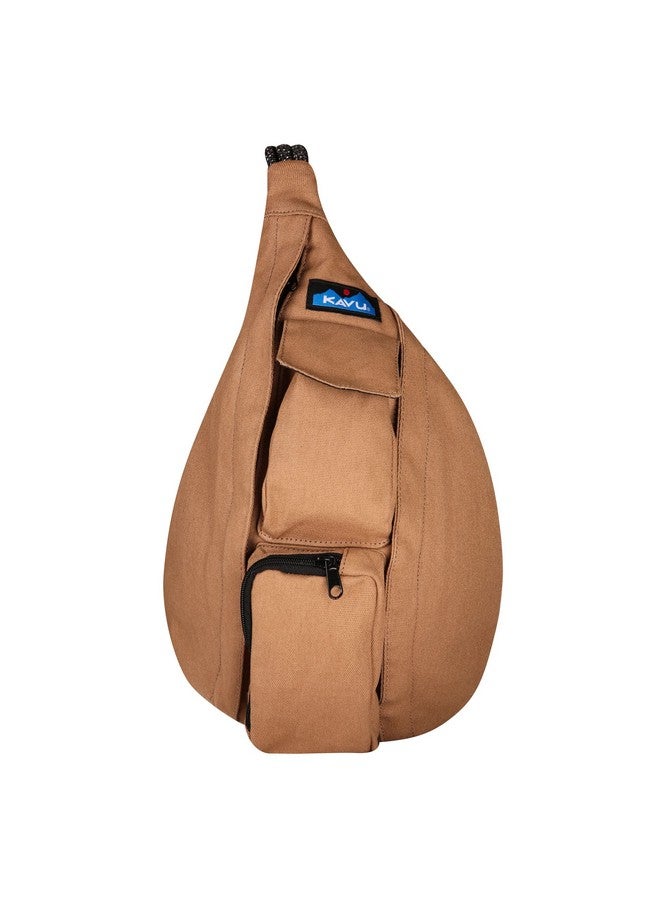 KAVU Mini Rope Bag Cotton Crossbody Sling, Dune - Image 4