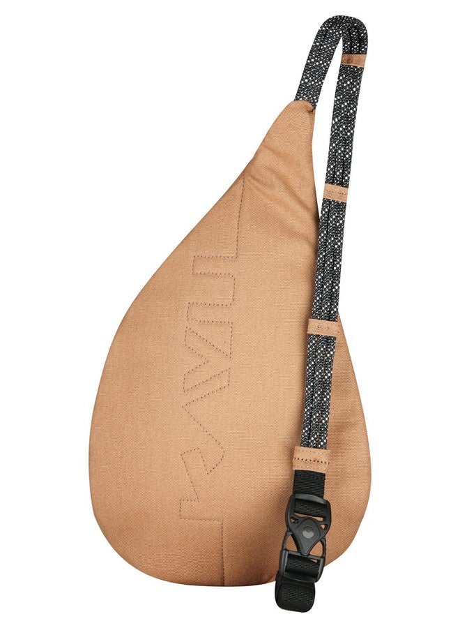 KAVU Mini Rope Bag Cotton Crossbody Sling, Dune - Image 1