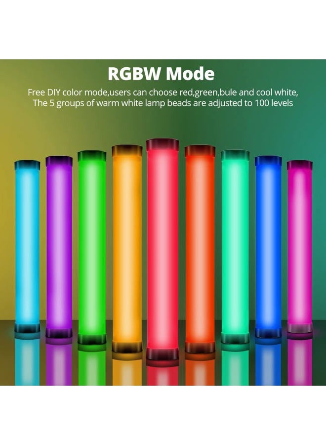 AMBITFUL A2 Full-Color RGB Tube Light, CRI 95 TLCI 97 Accurate Color,2500k-8500K Adjustable,RGB CCT HSI Mode, 29 Fx Light Effect,APP Control Support, Magnet Design (A2+Desktop Tripod) - Image 2