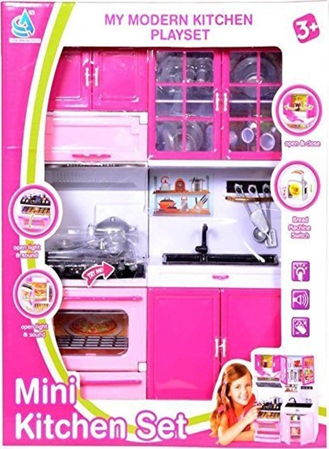 heer 5615 attractive modern kitchen play set with light and real sound effect (muticolor)-Multi color - Image 5