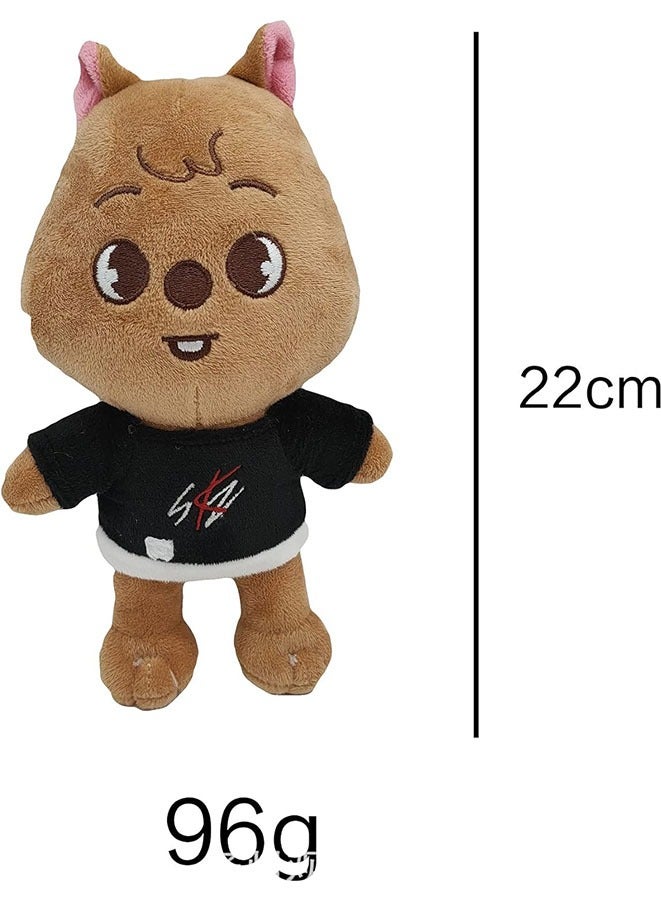 Skzoo Plush Doll, Cartoon Anime Soft Stuffed Doll Cute Plushies for Kids Fans Gifts (1*Han Quokka)  - Image 3