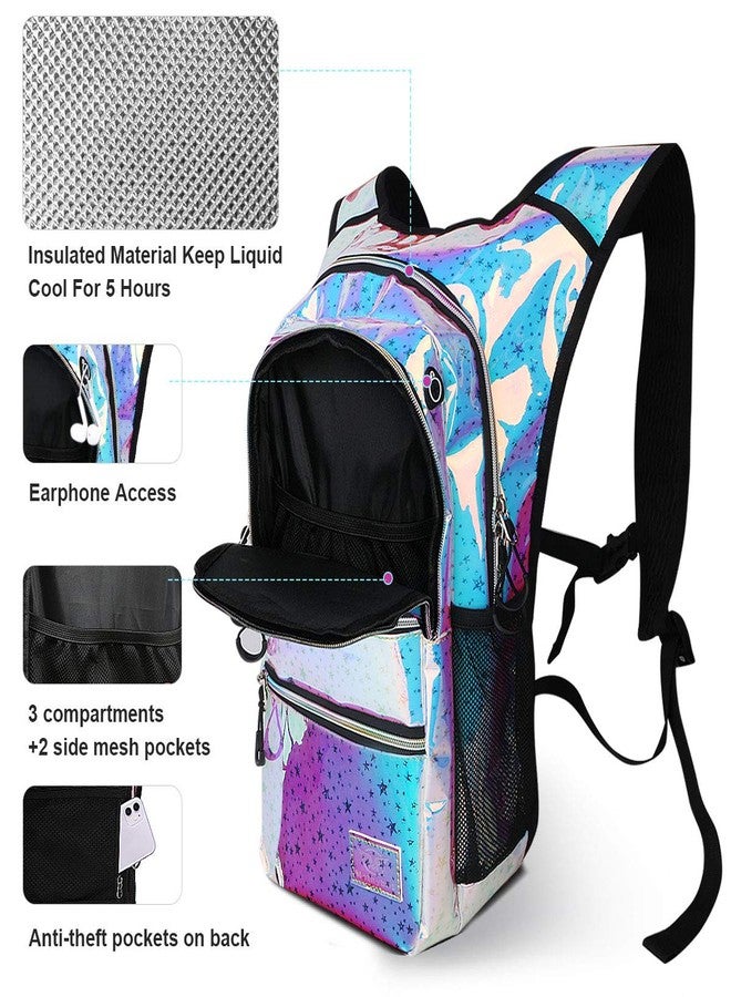 Mothybot Hydration Backpack Pack, Water Backpack 20L Capacities Included 2L Hydration Bladder, Festival Essential - Rave Hydration Pack Hydropack Hydro for Hiking, Festival Gear - Image 5