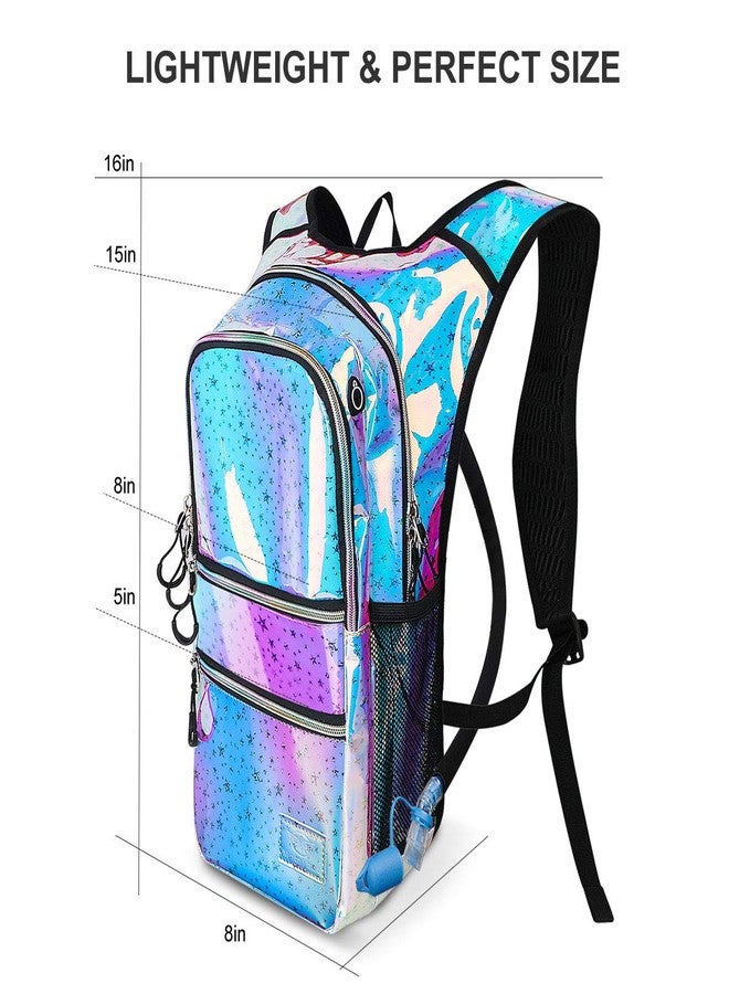 Mothybot Hydration Backpack Pack, Water Backpack 20L Capacities Included 2L Hydration Bladder, Festival Essential - Rave Hydration Pack Hydropack Hydro for Hiking, Festival Gear - Image 4