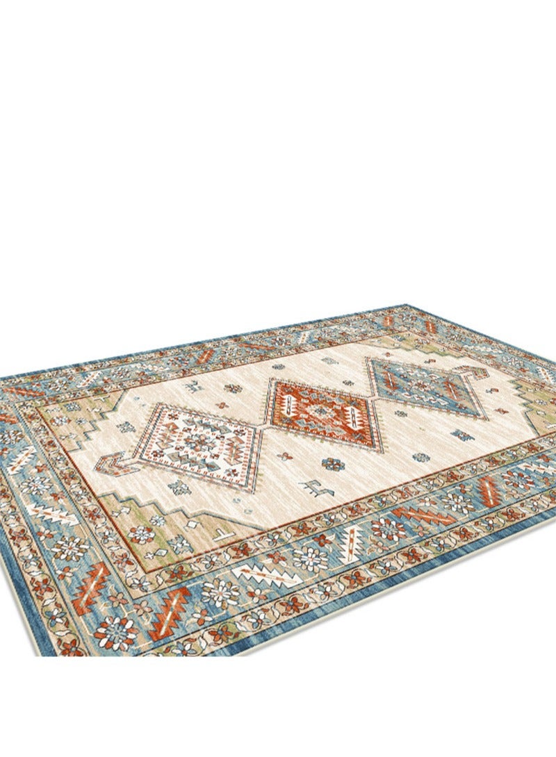 جو توي سجادة منطقة عصرية من الكشمير المقلد غير قابلة للانزلاق، لمسة ناعمة للغاية، غرفة المعيشة، غرفة النوم، المطبخ، تزيين السجاد، بساط الأرضية 200 × 300 سم - Image 1