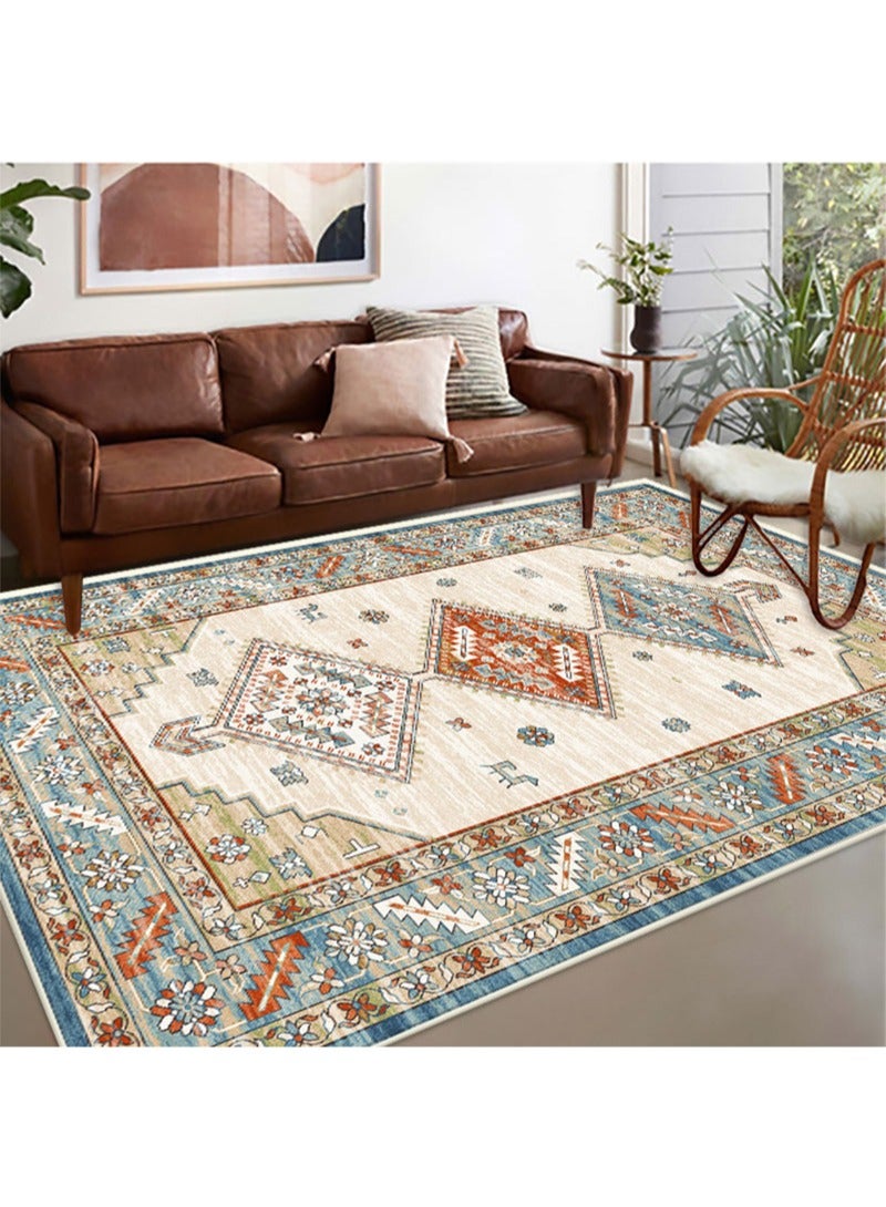 جو توي سجادة منطقة عصرية من الكشمير المقلد غير قابلة للانزلاق، لمسة ناعمة للغاية، غرفة المعيشة، غرفة النوم، المطبخ، تزيين السجاد، بساط الأرضية 200 × 300 سم - Image 2