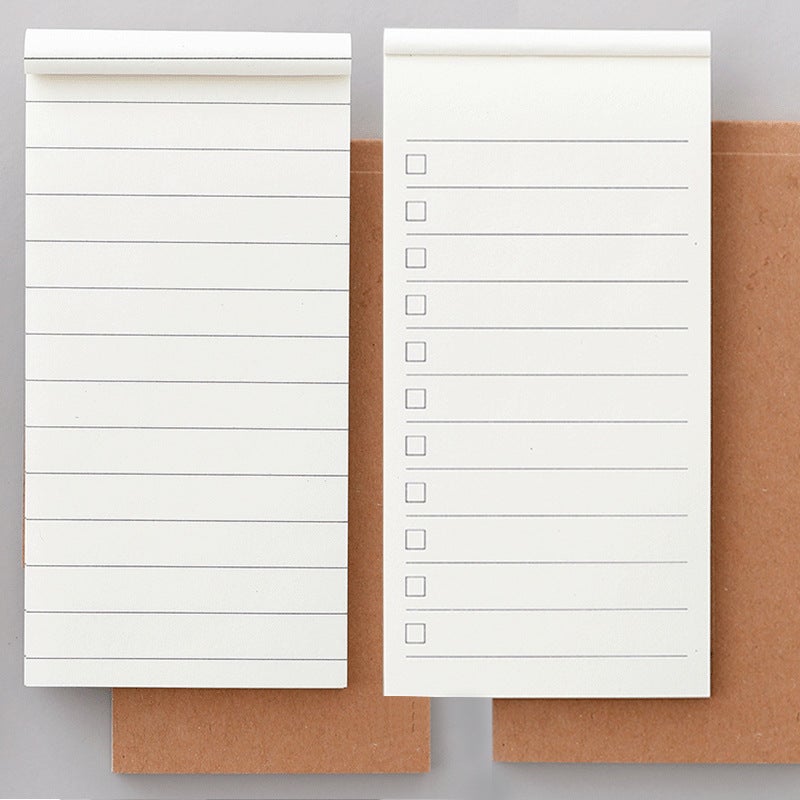 Daily Simple Retro Cowhide Color Small Portable Handbook Notepad Student Notepad Time Plan - Image 4