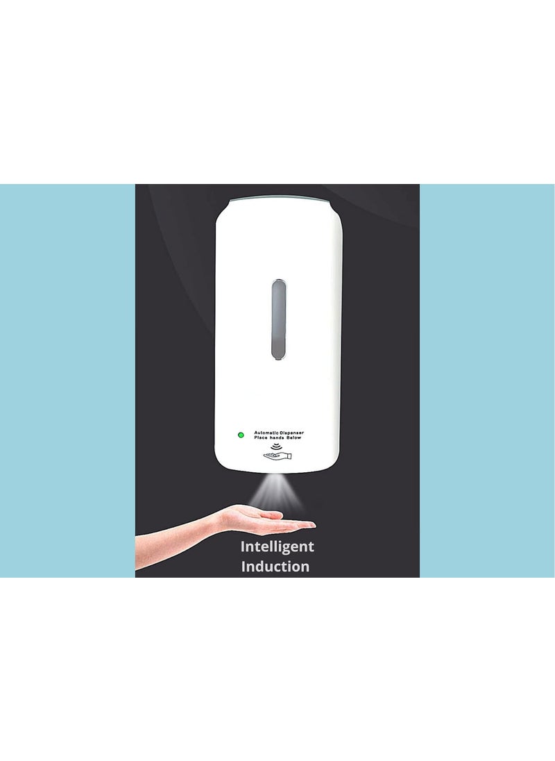 VORTEX VORTEX 2020 Big Sanitizer with Stand Automatic Hand Sanitizer Spray Dispenser by Infrared Induction,Touchless Extremely Large Capacity 1000ml,4pcs AA Battery Operated,White Color, 