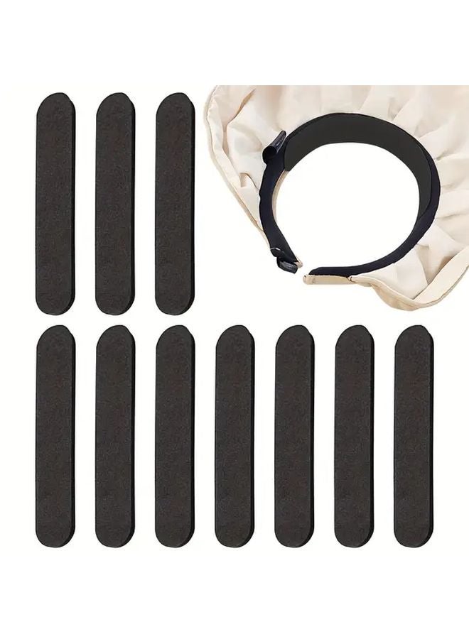 45PCS Black And White Hat Size Reducer Stickers Adjustable Sponge Rubber Material No Residue - Image 5