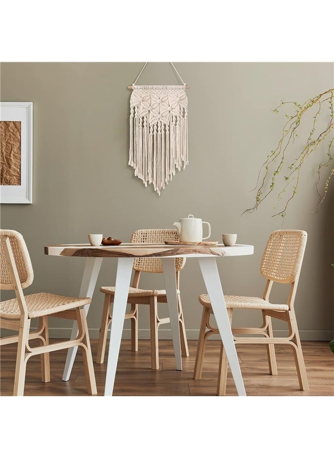 yongsheng Handmade Wall Ornament Decoration，Decor Art, for Living Room Bedroom, Chic Decor, Woven Tapestry  - Image 5