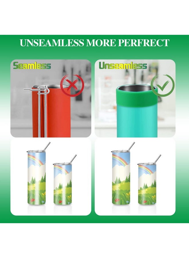 PalkSky Silicone Bands For Sublimation Tumbler Elastic Sublimation Paper Holder Ring Bands Prevent Ghosting Sublimation Tightfitting Heatresistant For Tumbler Sublimation Accessories  - Image 5
