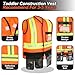 Liberry Kids Tool Set for Boys Girls 35 Years Construction Worker Costume with Hat Toddler Dress Up Toys for Birthday Gift - Image 4