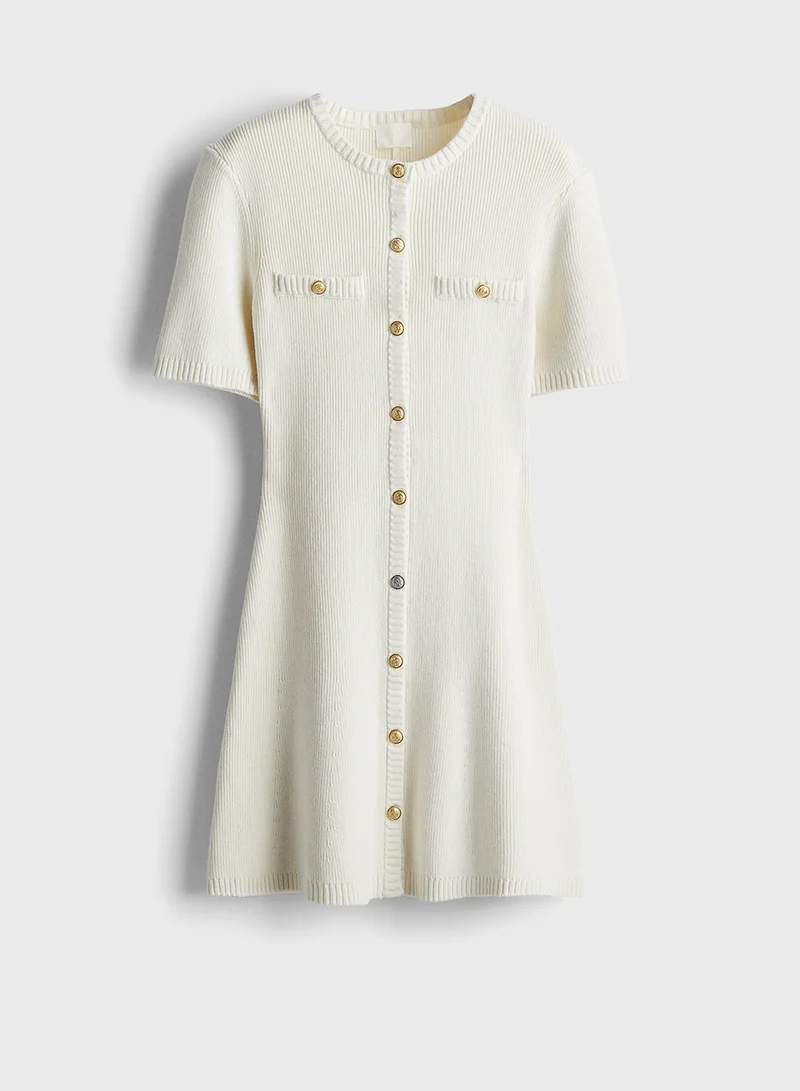 H&M Ribbed Knit Dress
